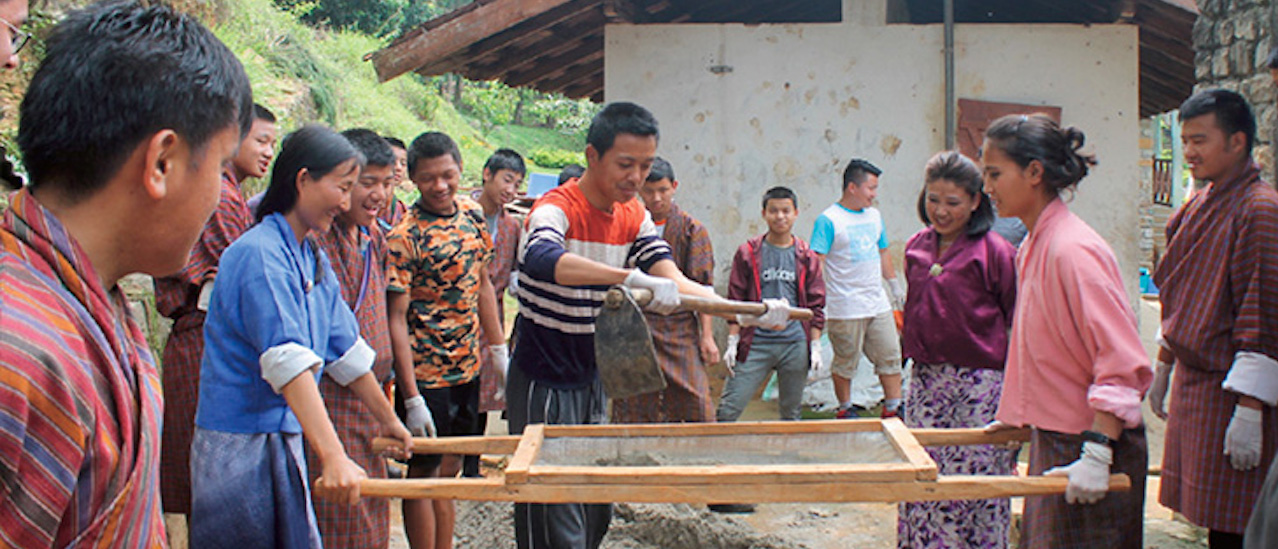 SATO Toilets’ efforts extend to Bhutan as part of the Minnani Toilet Project - Top banner