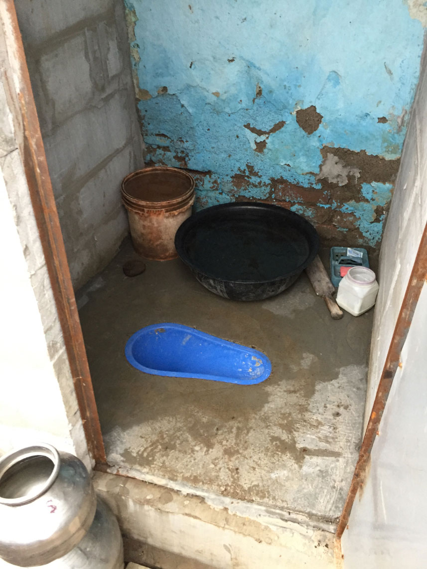 The girls of Panchayat Union Primary School now have their own block of toilets and hand-washing stations.